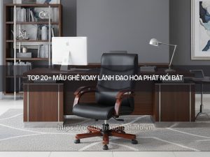 ghế xoay lãnh đạo hòa phát