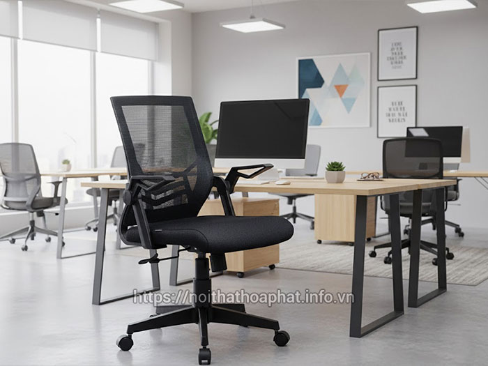 ghế xoay văn phòng lưng lưới