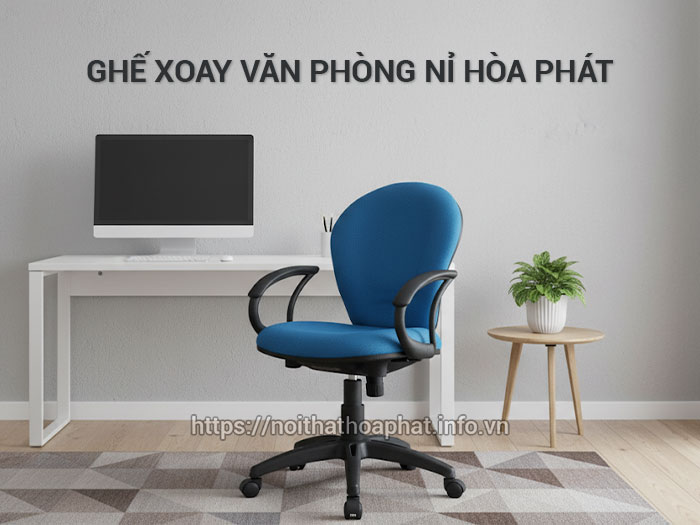 ghế xoay văn phòng nỉ