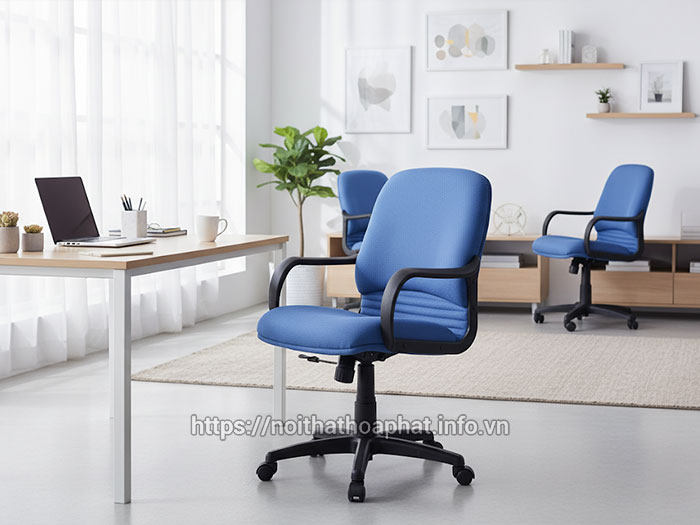 ghế xoay văn phòng nỉ