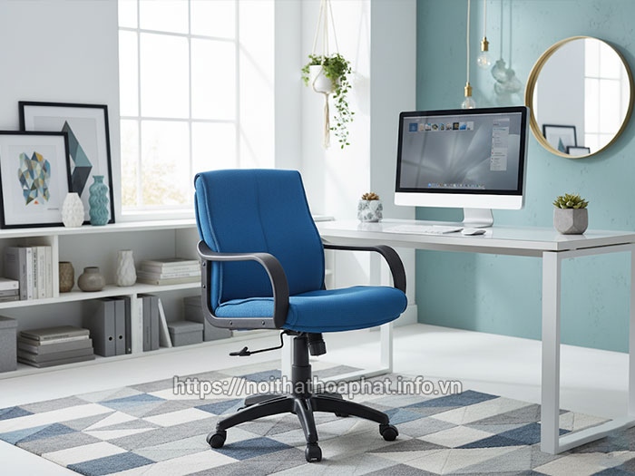 ghế xoay văn phòng nỉ