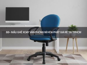 ghế xoay văn phòng nỉ