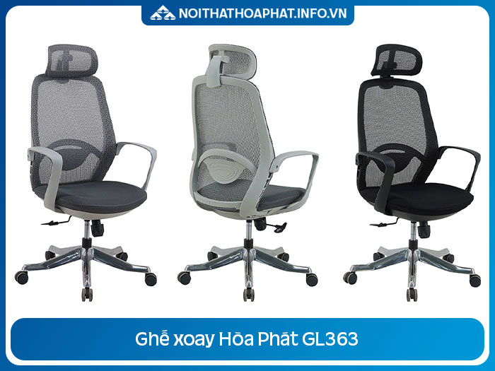 Ghế xoay lưới lãnh đạo GL363