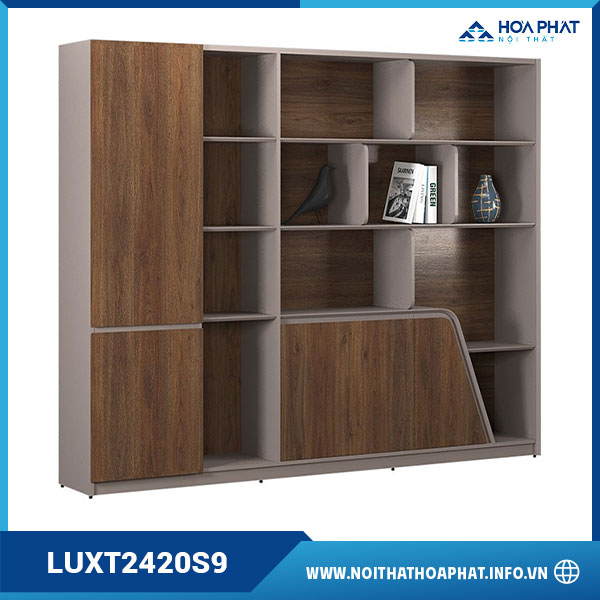 Tủ gỗ lãnh đạo Hòa Phát LUXT2420S9