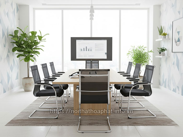 kích thước ghế họp chân quỳ