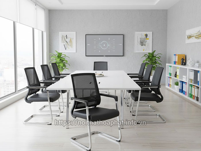 kích thước ghế họp chân quỳ