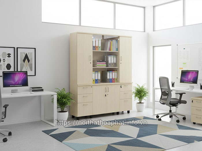 kích thước tủ tài liệu gỗ