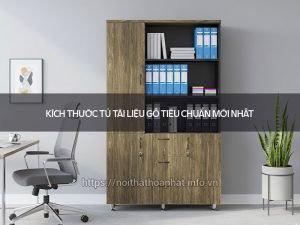 kích thước tủ tài liệu gỗ