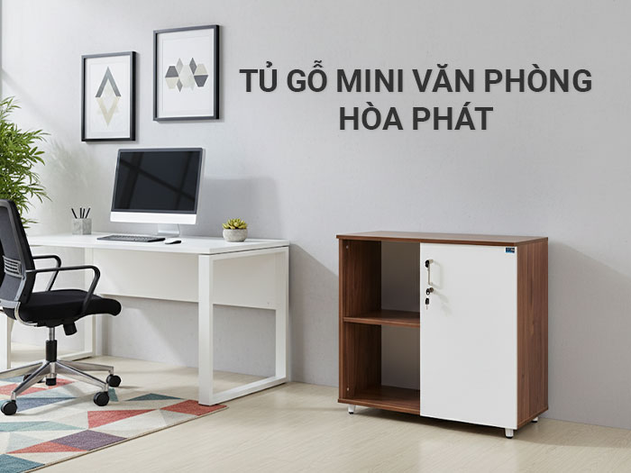 Tủ gỗ mini văn phòng