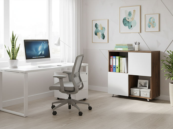 Tủ gỗ mini văn phòng