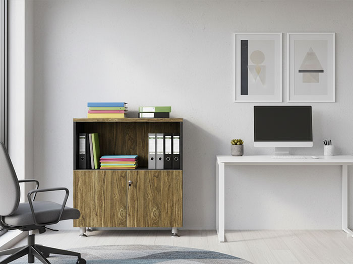 Tủ gỗ mini văn phòng
