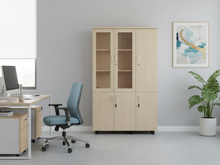 Tủ gỗ văn phòng 3 cánh