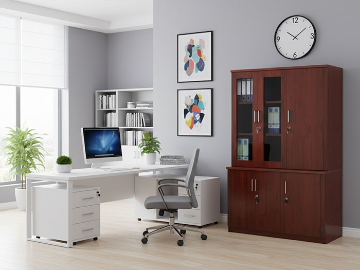 Tủ gỗ văn phòng 3 cánh