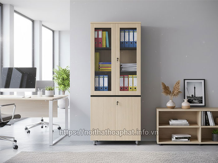 tủ hồ sơ gỗ thanh lý
