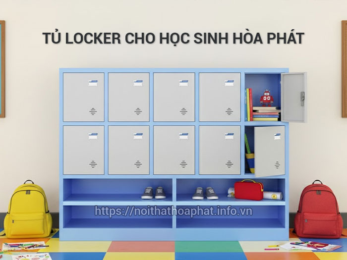 tủ locker cho học sinh