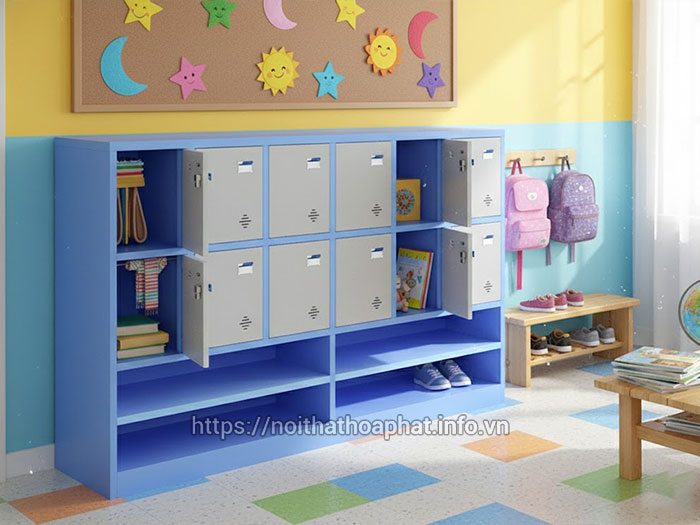 tủ locker cho học sinh