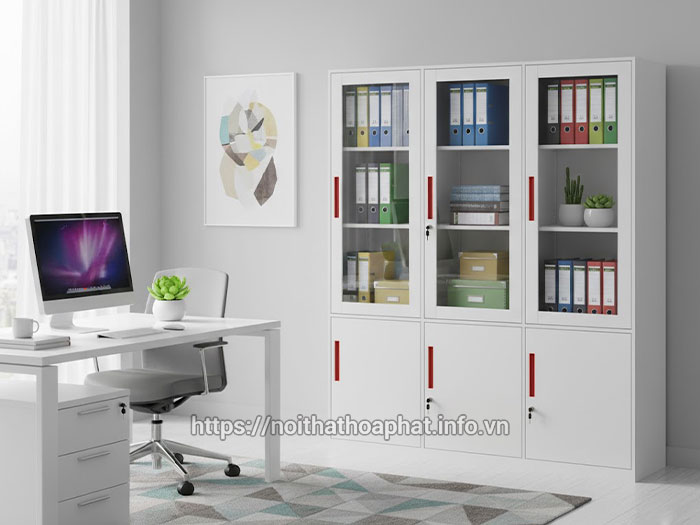 tủ sắt 3 buồng hòa phát