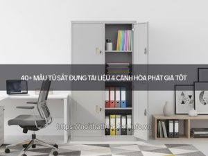 tủ sắt đựng tài liệu 4 cánh