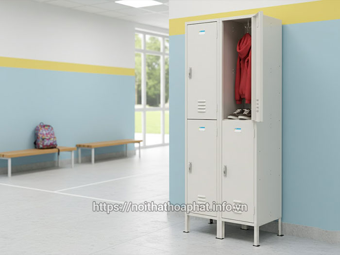 tủ sắt locker 4 ngăn