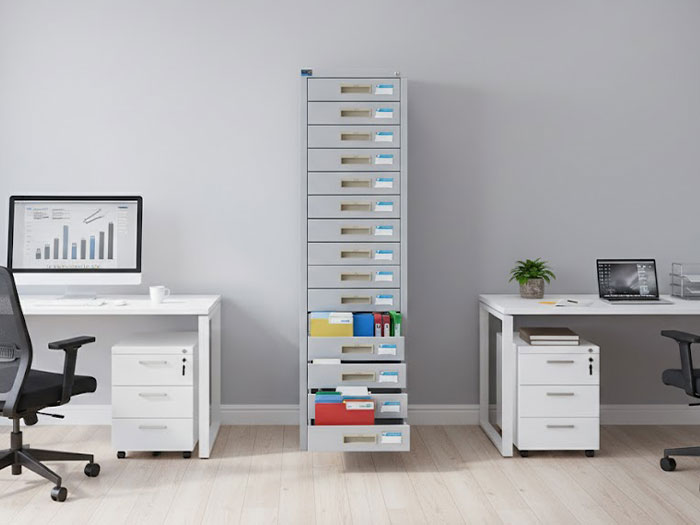 tủ sắt nhiều ngăn kéo