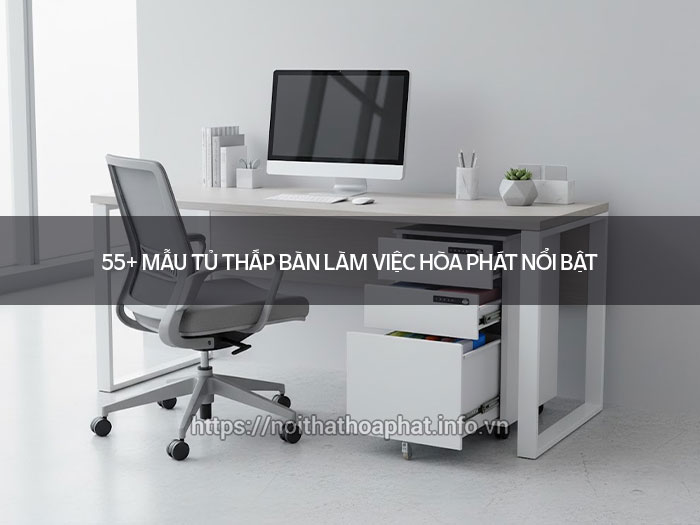 tủ thấp bàn làm việc