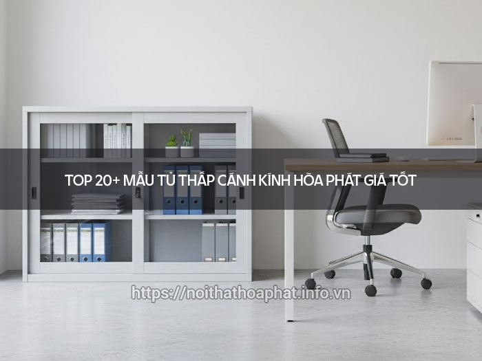 tủ thấp cánh kính