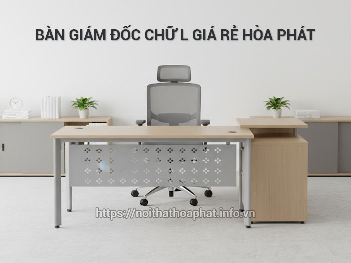 bàn giám đốc chữ l giá rẻ
