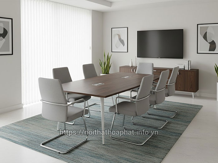 Bàn họp đẹp hiện đại