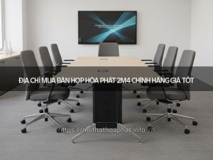 Bàn họp Hòa Phát 2m4