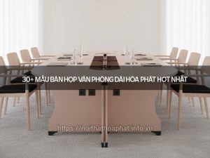 Bàn họp văn phòng dài