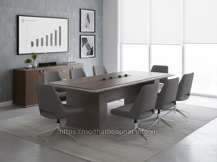 Bàn họp văn phòng sang trọng