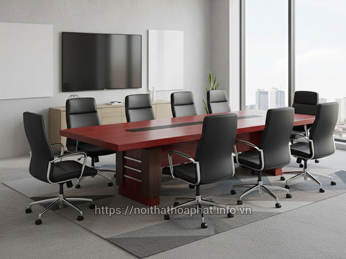 Bàn họp văn phòng sang trọng