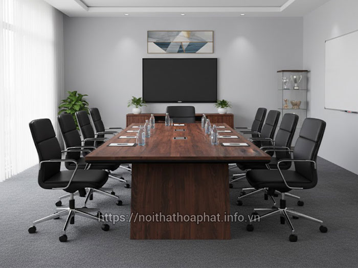 Bàn họp văn phòng sang trọng