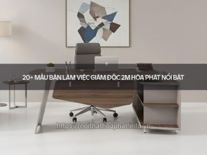 Bàn làm việc giám đốc 2m