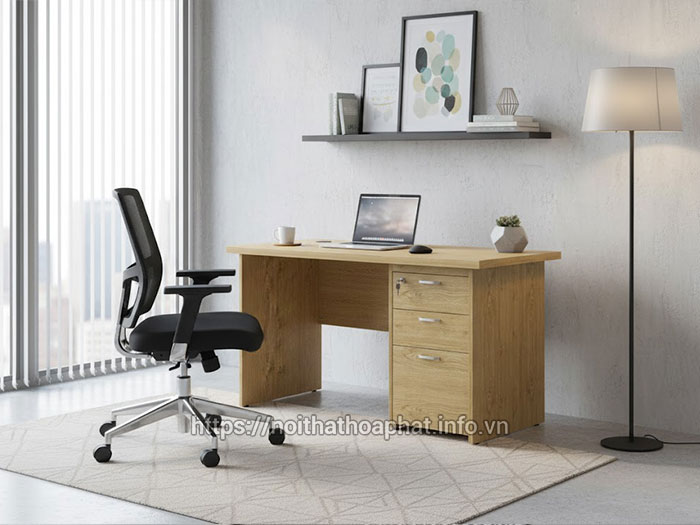 Bàn làm việc gỗ nhỏ gọn