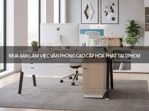 Bàn làm việc văn phòng cao cấp