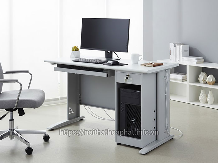 Bàn máy tính chân sắt