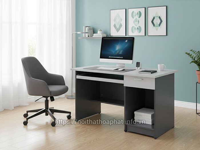 Bàn máy tính làm việc tại nhà
