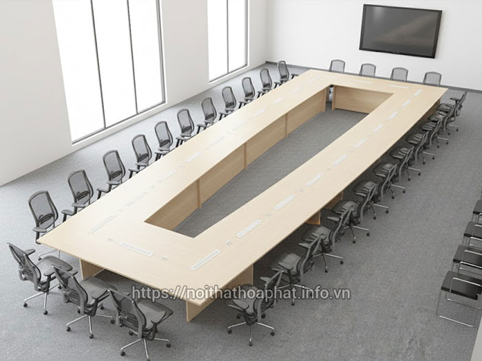 Cách xếp bàn phòng họp