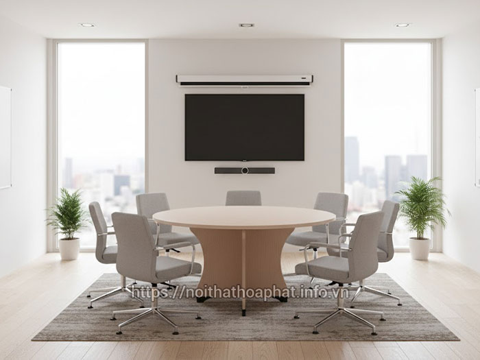 Cách xếp bàn phòng họp