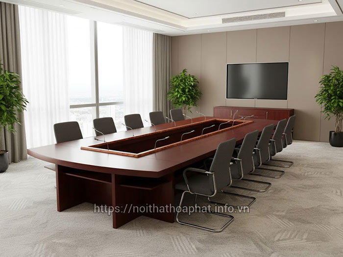 Cách xếp bàn phòng họp