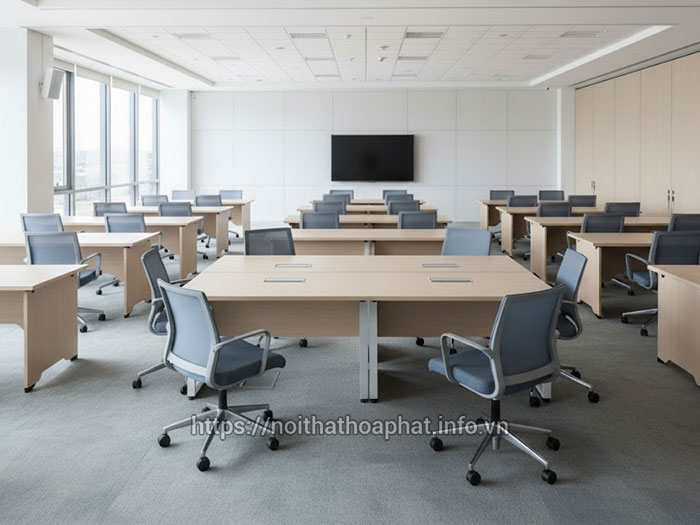 Cách xếp bàn phòng họp