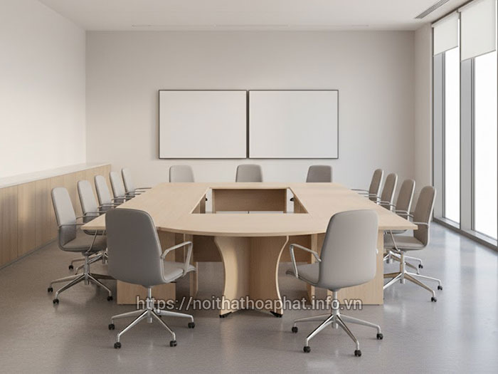 Cách xếp bàn phòng họp