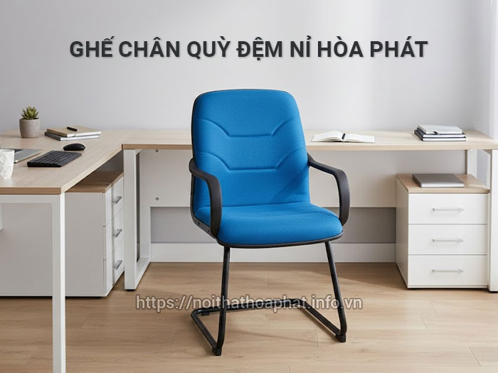 Ghế chân quỳ đệm nỉ