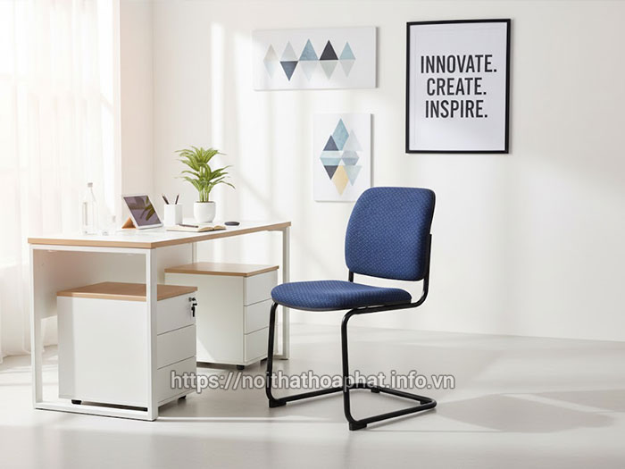 Ghế chân quỳ đệm nỉ