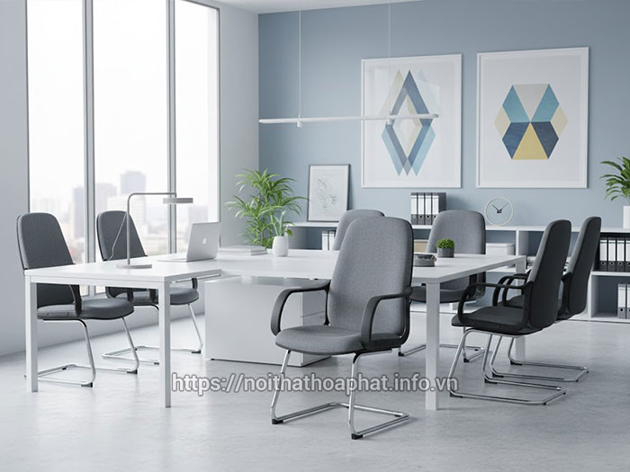 Ghế chân quỳ đệm nỉ