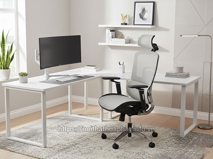 Ghế công thái học 2 lưng