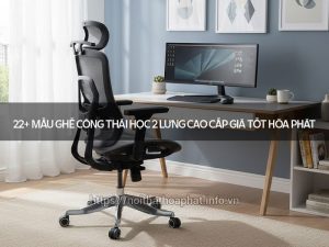 Ghế công thái học 2 lưng