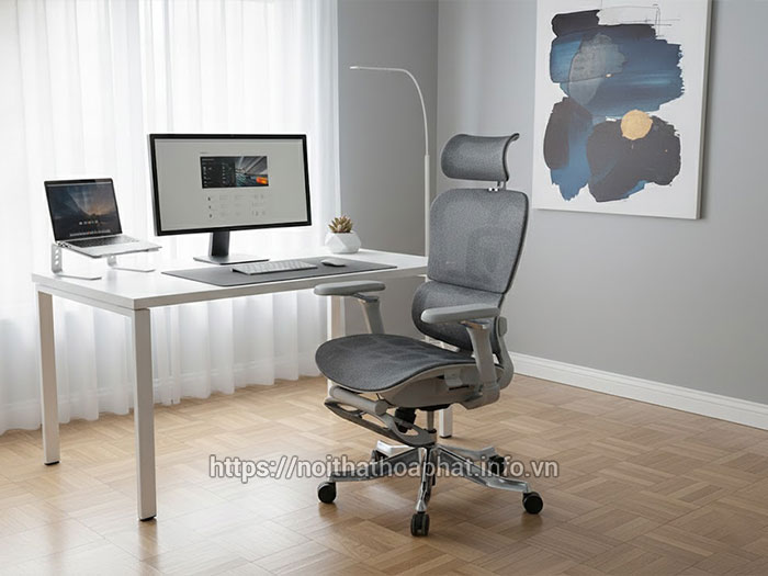 Ghế công thái học có ngả lưng