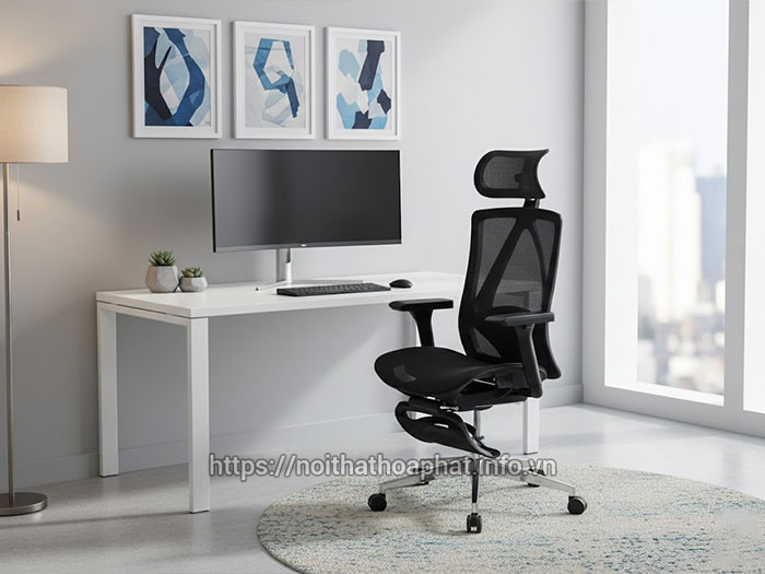 Ghế công thái học có ngả lưng